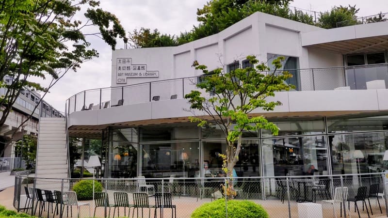 太田市美術館・図書館へ行ってきました